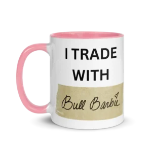 I Trade With BullBarbie Throwback Color Mug