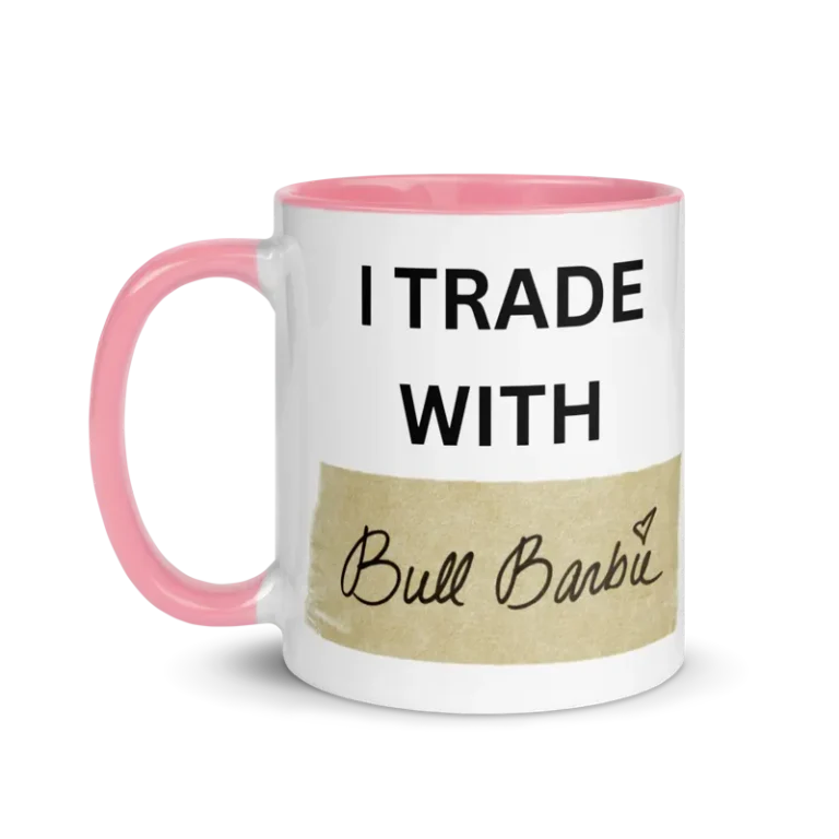 I Trade With BullBarbie Throwback Color Mug