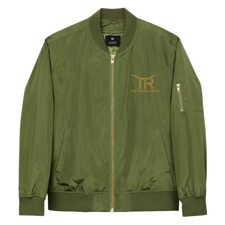 Trading Ranch Embroidered Bomber Jacket