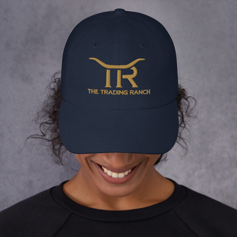 Trading Ranch Vintage Gold Embroidered Dad hat