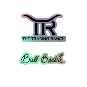 Trading Ranch + Bull Barbie Holographic Sticker Set