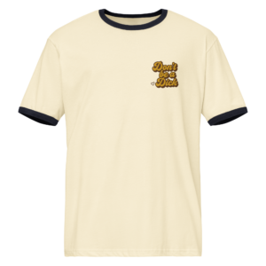 "Don't be a Dick" Unisex ringer t-shirt
