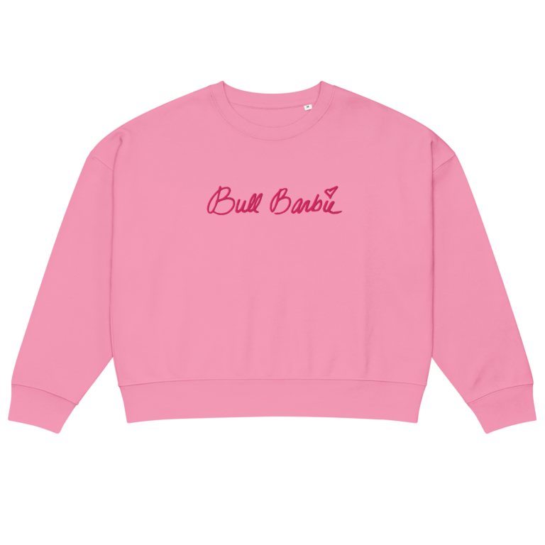 Embroidered Women’s organic crew neck sweatshirt