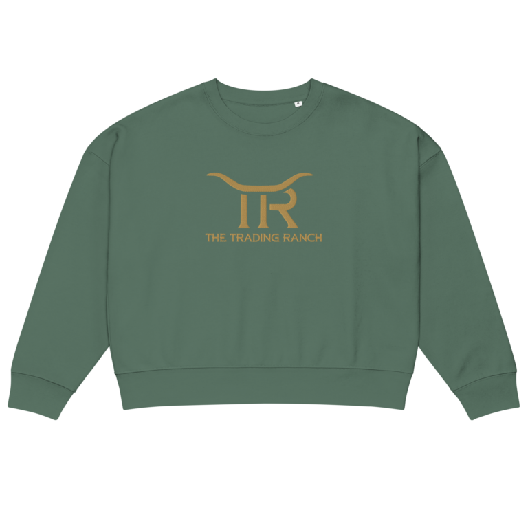 Embroidered Women’s organic crew neck sweatshirt